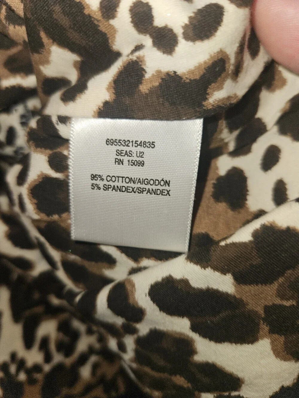 Bongo Juniors Vintage Cheetah Print Skirt Size M NWT